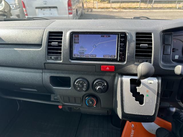 ハイエースバン DX GLパッケージ 純正ナビTVバックカメラキーレス6速オートマ禁煙電動格納ミラー両側スライドドア15インチAW2025年製造タイヤタイベルチェーンルームクリーニング済み(21枚目)