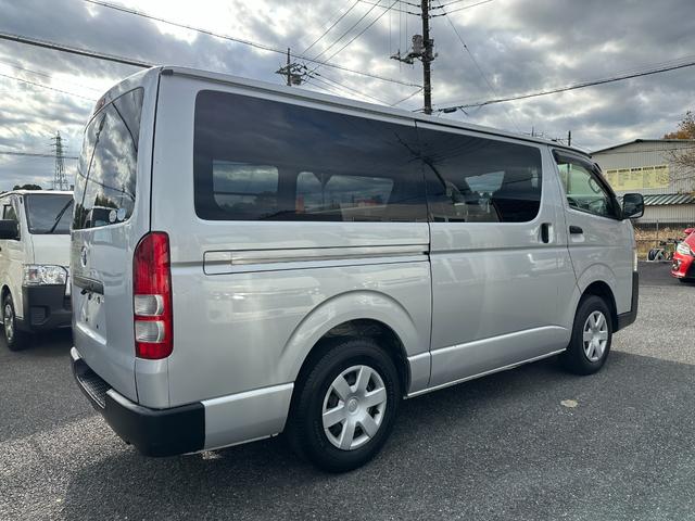 ハイエースバン ロングＤＸ　ディーゼル両側スライドドアナビバックカメラＥＴＣキーレスＷエアバックパワーウインドー集中ドアロックルームクリーニング済み（9枚目）