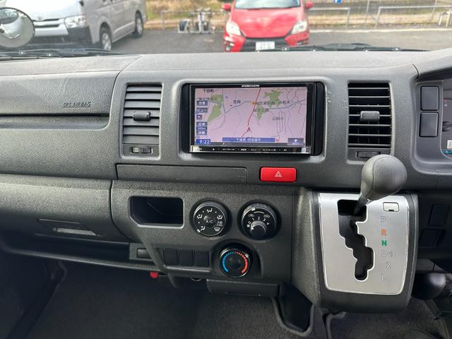 ハイエースバン ロングＤＸ　ディーゼル両側スライドドアナビバックカメラＥＴＣキーレスＷエアバックパワーウインドー集中ドアロックルームクリーニング済み（23枚目）