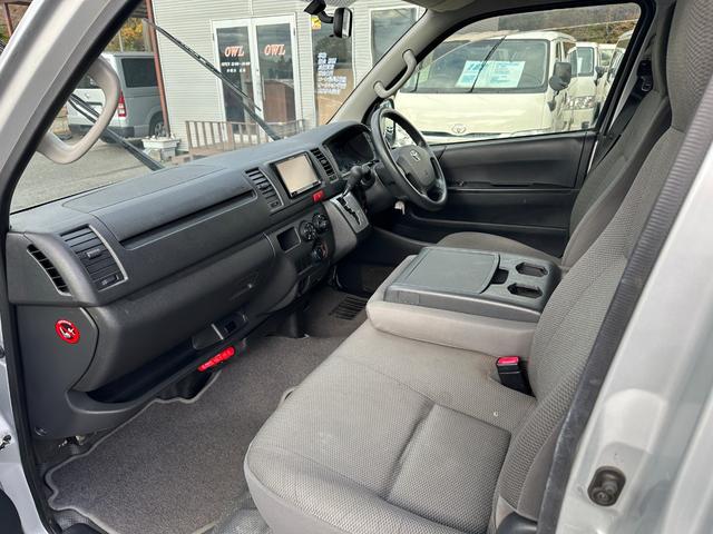 ハイエースバン ロングＤＸ　ディーゼル両側スライドドアナビバックカメラＥＴＣキーレスＷエアバックパワーウインドー集中ドアロックルームクリーニング済み（27枚目）