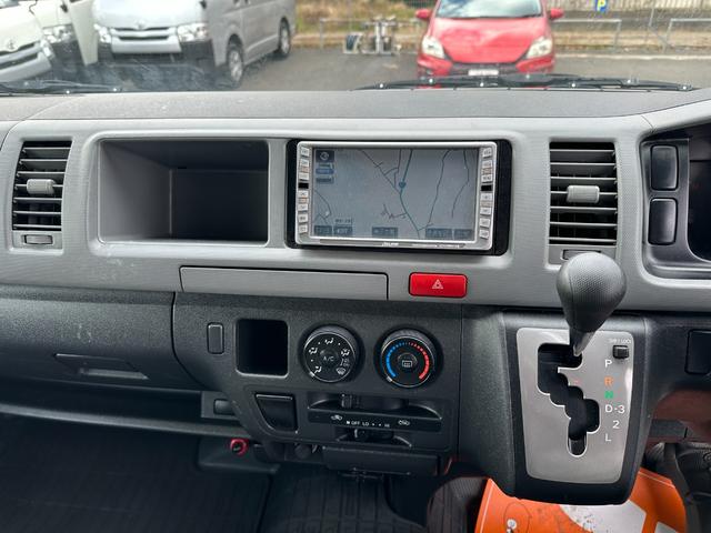 ハイエースバン ＳロングＤＸ　ＧＬパッケージ　ワイドハイルーフナビバックカメラＥＴＣキーレス電動格納ミラー禁煙タイベルチェーンパワーウインドー集中ドアロックルームクリーニング済み（22枚目）