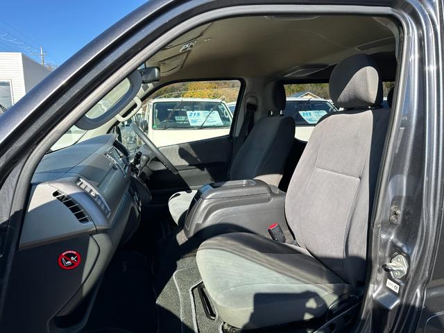 ハイエースバン ロングスーパーＧＬ　３型後期純正ナビＴＶバックカメラＥＴＣキーレスリヤクーラーヒーターオートライトオートエアコン電動格納ミラー両側スライドドアタイベルチェーンルームクリーニング済みＷエアバック（24枚目）