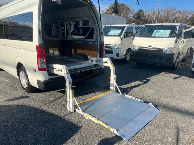 ハイエースバン SロングDX 電動リフト付きリヤクーラーヒーター純正ナビTVバックカメラETC100V電源床張り加工外部電源フロントフォグ2024年製造タイヤタイベルチェーン小窓(47枚目)