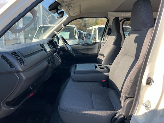 ハイエースバン ロングDX GLパッケージ キーレス純正ナビTVバックカメラETC2.0TSSオートハイビーム6人小窓6速ATタイベルチェーン電動格納ミラー(28枚目)