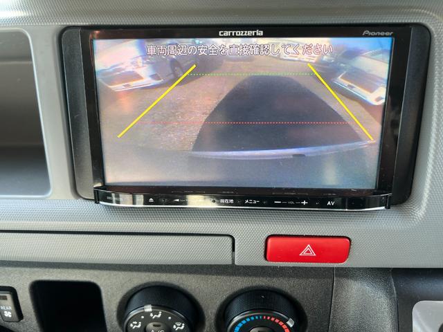 ハイエースワゴン ＤＸ　１０人乗りキーレスリヤクーラーヒーターナビＴＶＢｌｕｅｔｏｏｔｈバックカメラＥＴＣＷエアバック小窓集中ドアロックタイベルチェーン（24枚目）