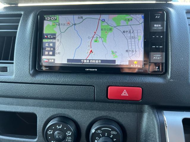 ハイエースバン ロングＤＸ　ＧＬパッケージ　５Ｄ６人乗りキーレスナビＴＶバックカメラ小窓電動格納ミラータイベルチェーンルームクリーニング済（22枚目）