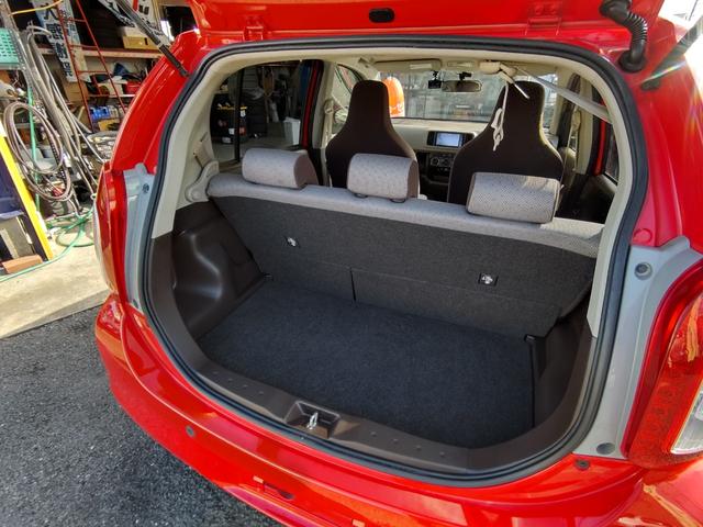 パッソ Ｘ　禁煙車　ナビ　バックカメラ　ブルーテュース　テレビ　前後ドライブレコーダ　アクセル踏み間違い防止ソナー　ＥＴＣ　キーレスエントリ　ドアバイザ　アイドリングストップ　プライバシーガラス（43枚目）