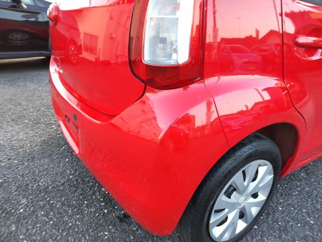 パッソ Ｘ　禁煙車　ナビ　バックカメラ　ブルーテュース　テレビ　前後ドライブレコーダ　アクセル踏み間違い防止ソナー　ＥＴＣ　キーレスエントリ　ドアバイザ　アイドリングストップ　プライバシーガラス（53枚目）