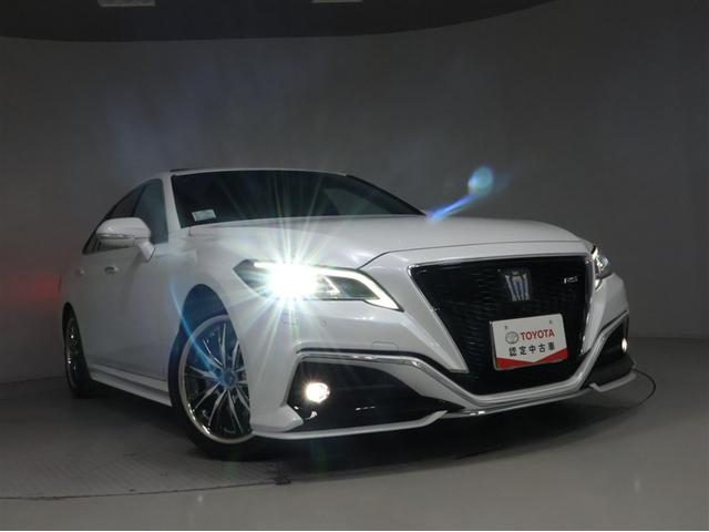 クラウンハイブリッド ＲＳアドバンス　禁煙車　トヨタ認定中古車　サンルーフ　トヨタ純正ナビ　パノラミックビューモニター　デジタルインナーミラー　トヨタセーフティーセンス　レーダークルーズコントロール　クリアランスソナー（29枚目）
