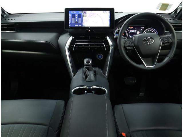 ハリアーハイブリッド Z ワンオーナー 禁煙車 トヨタ認定中古車 ディスプレイオーディオ ナビキット デジタルインナーミラー バックカメラ 前後ドライブレコーダー トヨタセーフティーセンス レーダークルーズコントロール(3枚目)