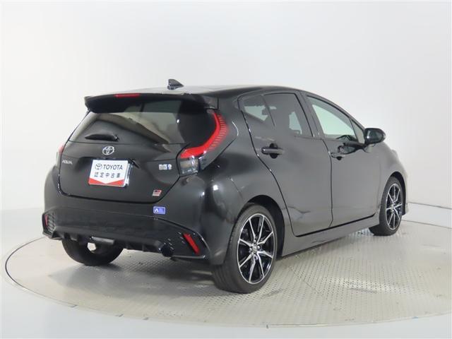 アクア GRスポーツ ワンオーナー 禁煙車 トヨタ認定中古車 GRスポーツ 10,5インチディスプレイオーディオナビ パノラミックビューモニター 前後ドラレコ トヨタセーフティーセンス レーダークルーズコントロール(14枚目)