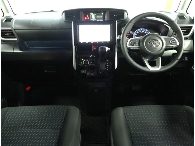 ルーミー カスタムＧ－Ｔ　ワンオーナー　禁煙車　トヨタ認定中古車　モデリスタフルエアロ　純正ナビ　パノラミックビューモニター　前後ドライブレコーダー　スマートアシスト　クリアランスソナー（3枚目）