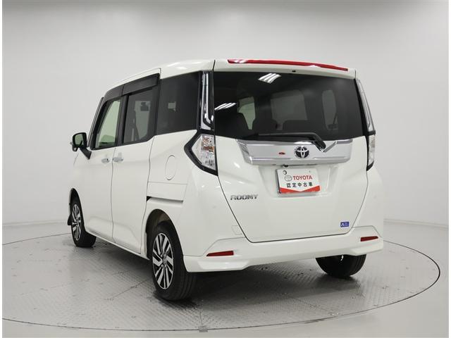 ルーミー カスタムＧ　ワンオーナー　禁煙車　トヨタ認定中古車　純正ナビ　パノラミックビューモニター　前後ドライブレコーダー　シートヒーター　スマートアシスト　クリアランスソナー　両側パワースライドドア（2枚目）