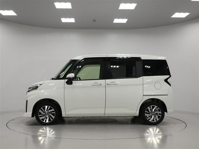 ルーミー カスタムＧ　ワンオーナー　禁煙車　トヨタ認定中古車　純正ナビ　パノラミックビューモニター　前後ドライブレコーダー　シートヒーター　スマートアシスト　クリアランスソナー　両側パワースライドドア（4枚目）