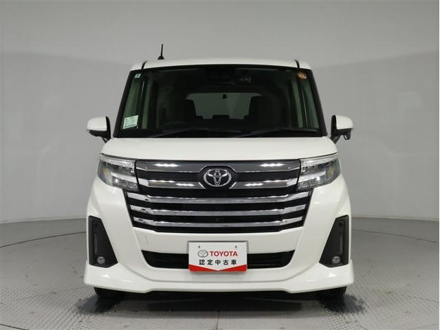 ルーミー カスタムＧ　ワンオーナー　禁煙車　トヨタ認定中古車　純正ナビ　パノラミックビューモニター　前後ドライブレコーダー　シートヒーター　スマートアシスト　クリアランスソナー　両側パワースライドドア（6枚目）