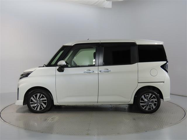 ルーミー カスタムＧ　ワンオーナー　禁煙車　トヨタ認定中古車　純正ナビ　バックカメラ　ＥＴＣ　前後ドライブレコーダー　シートヒーター　スマートアシスト　クリアランスソナー　両側パワースライドドア（4枚目）