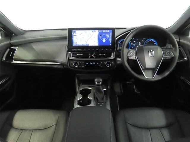 クラウンハイブリッド ＲＳ　リミテッドＩＩ　ワンオーナー　禁煙車　トヨタ認定中古車　純正ナビ　バックカメラ　ＥＴＣ　シートベンチレーション　トヨタセーフティーセンス　レーダークルーズ　クリアランスソナー（3枚目）