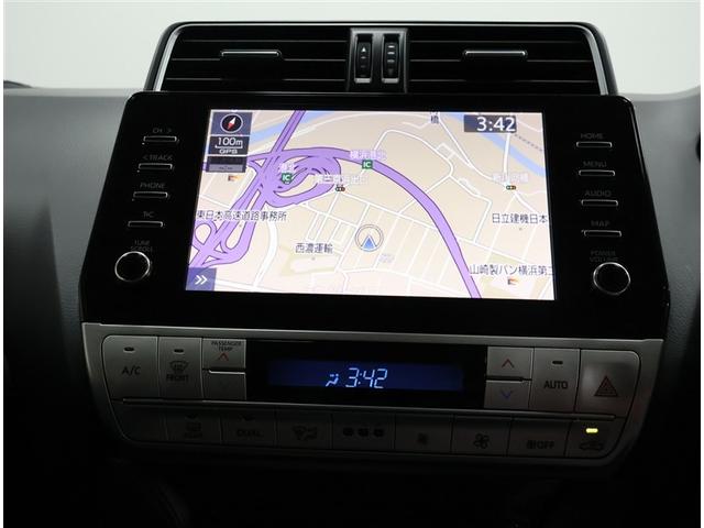 ランドクルーザープラド TX Lパッケージ・ブラックエディション ワンオーナー 禁煙車 トヨタ認定中古車 純正ナビ パノラミックビューモニター シートベンチレーション 前後ドライブレコーダー トヨタセーフティーセンス クリアランスソナー(7枚目)