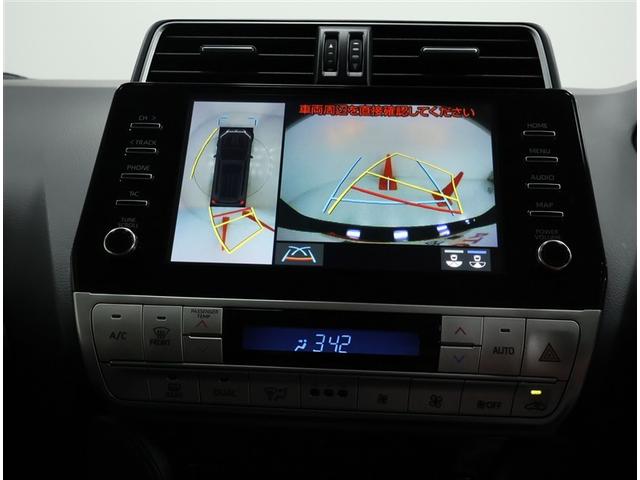 ランドクルーザープラド TX Lパッケージ・ブラックエディション ワンオーナー 禁煙車 トヨタ認定中古車 純正ナビ パノラミックビューモニター シートベンチレーション 前後ドライブレコーダー トヨタセーフティーセンス クリアランスソナー(8枚目)