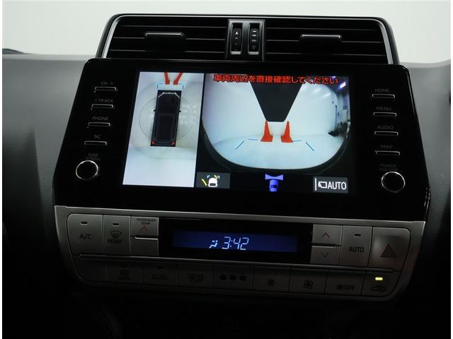 ランドクルーザープラド TX Lパッケージ・ブラックエディション ワンオーナー 禁煙車 トヨタ認定中古車 純正ナビ パノラミックビューモニター シートベンチレーション 前後ドライブレコーダー トヨタセーフティーセンス クリアランスソナー(9枚目)