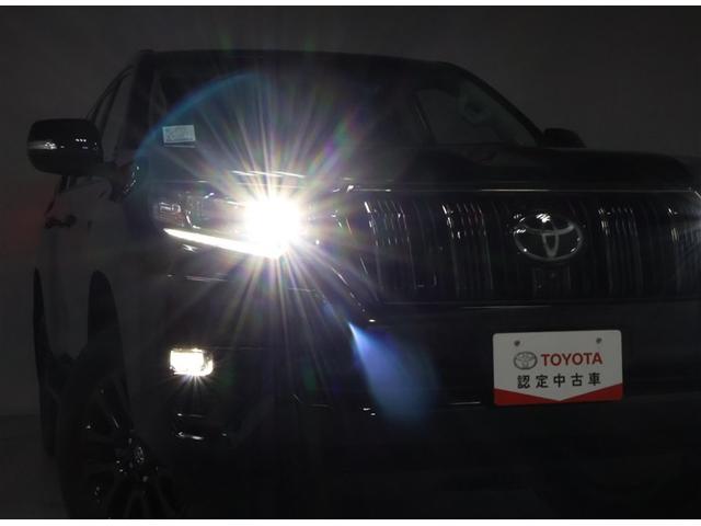 ランドクルーザープラド TX Lパッケージ・ブラックエディション ワンオーナー 禁煙車 トヨタ認定中古車 純正ナビ パノラミックビューモニター シートベンチレーション 前後ドライブレコーダー トヨタセーフティーセンス クリアランスソナー(29枚目)
