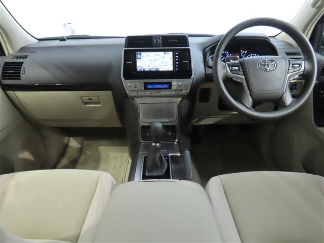 ランドクルーザープラド TX ワンオーナー 禁煙車 トヨタ純正ナビ バックカメラ ETC トヨタセーフティーセンス クリアランスソナー LEDヘッドランプ 純正アルミホイール(3枚目)