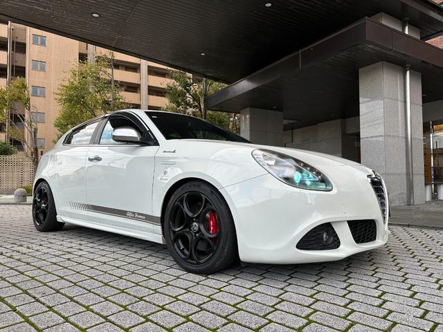 ジュリエッタ スポルティーバ パドルシフト ETC NOVITECマフラー、NOVITEC リアバンパースポイラ-、ローダウン、Dレコーダー、シートヒーター、Pシート ドライブレコーダー タイミングベルト、ウォーターポンプ交換済(2枚目)