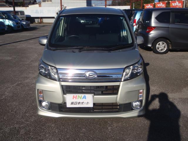 ムーヴ カスタム　Ｘ　純正ナビＴＶ　バックカメラ　スマートキープッシュスタート（2枚目）