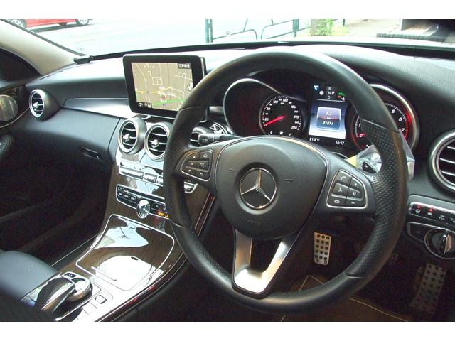 Ｃクラス Ｃ３５０ｅアバンギャルド　ＯＰレザーエクスクルーシブパッケージ　パノラミックスライディングルーフ　オートトランク　エアバランスＰ　Ｂｕｒｍｅｓｔｅｒサウンド　アダプティブクルーズコントロール　キーレスゴー（12枚目）