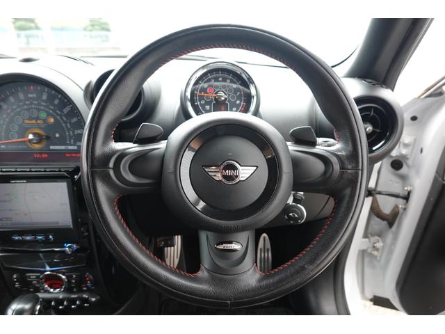 ＭＩＮＩ ジョンクーパーワークス　クロスオーバー　ジョンクーパーワークス　クロスオーバー（５名）　黒本革シート　ナビ　フルセグＴＶ　バックモニター　１年保証（14枚目）