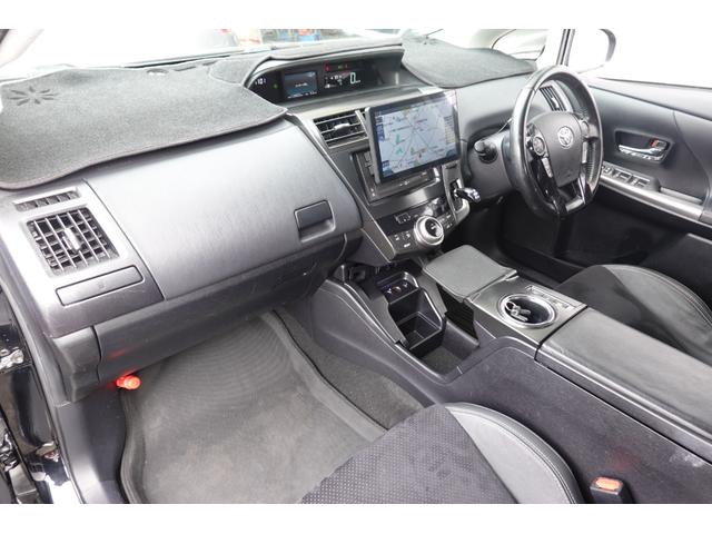 プリウスアルファ Ｇツーリングセレクション　後期型　モデリスタＦ・Ｓエアロ　ブリッツ車高調　ワークシュバート２０インチ　８６純正シート　社外ナビテレビ　Ｂカメラ　１年保証（19枚目）