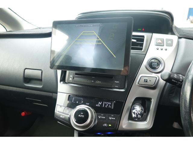 プリウスアルファ Ｇツーリングセレクション　後期型　モデリスタＦ・Ｓエアロ　ブリッツ車高調　ワークシュバート２０インチ　８６純正シート　社外ナビテレビ　Ｂカメラ　１年保証（21枚目）
