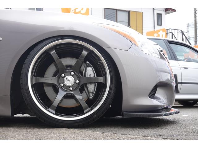 スカイライン 370GT タイプSP サンルーフ 6速マニュアル 新品ラッシュ車高調 SSR20インチ インパルサイドリアハーフエアロ 社外フロントリップ 純正OPトランクスポイラー(4枚目)