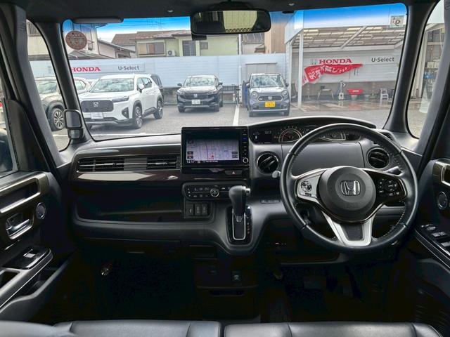 N-BOXカスタム G・Lターボホンダセンシング フルセ 両側PWスライドドア Bモニタ Iストップ セキュリティー 点検記録簿 クルーズコントロール ナビTV キーレスエントリー VSA LEDランプ 助手席エアバック(10枚目)