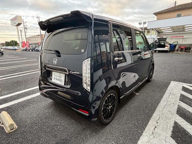 Ｎ－ＷＧＮカスタム Ｌ・ターボ　衝突被害軽減装置　ＬＥＤランプ　ワンオーナー車　クリアランスソナー　Ｂカメ　サイドエアバック　前席シートヒーター　スマートキー・プッシュスタート　キーフリー　ＥＴＣ車載器　整備記録簿（18枚目）