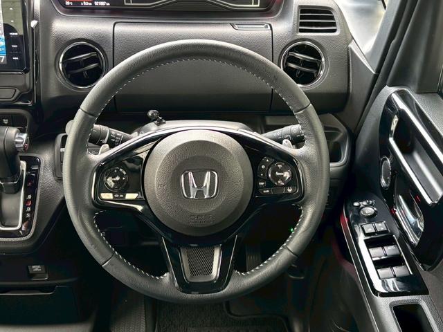 N-BOXカスタム Lターボ 地デジチューナー 衝突軽減ブレーキサポート LEDヘッドライ アイドリングS ターボエンジン PS カーテンエアバック シートヒータ エアバック スマートキープッシュスタート AAC ABS(11枚目)