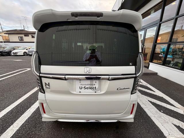 N-BOXカスタム Lターボ 地デジチューナー 衝突軽減ブレーキサポート LEDヘッドライ アイドリングS ターボエンジン PS カーテンエアバック シートヒータ エアバック スマートキープッシュスタート AAC ABS(18枚目)