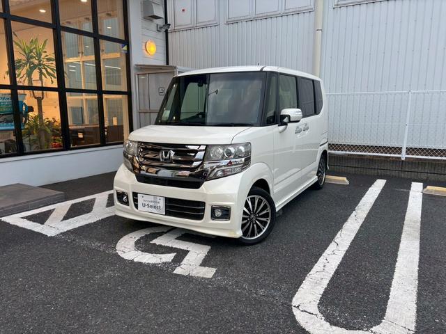Ｎ－ＢＯＸカスタム ＧターボＳＳパッケージ　ＵＳＢポート　ＥＣＯＮ　Ｂモニター　ワンオーナー車　スマートエントリー　禁煙　ＶＳＡ　盗難防止システム　ＡＡＣ　ナビＴＶ　オートクルーズコントロール　サイドカーテンエアバック（21枚目）
