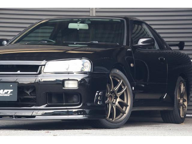 スカイライン 25GTターボ 純正5速 新品18インチセット イーストベアーエアロ付き(2枚目)