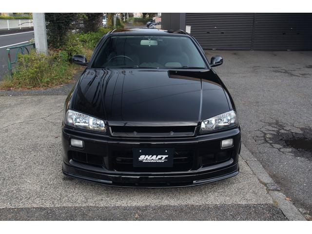 スカイライン 25GTターボ 純正5速 新品18インチセット イーストベアーエアロ付き(8枚目)