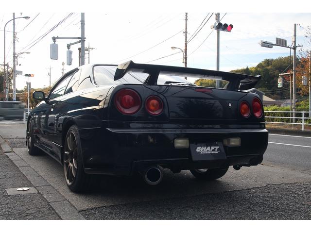 スカイライン 25GTターボ 純正5速 新品18インチセット イーストベアーエアロ付き(10枚目)