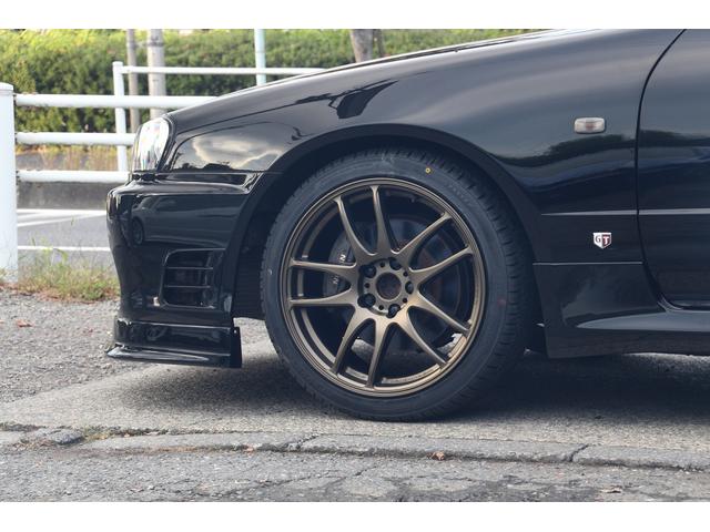 スカイライン 25GTターボ 純正5速 新品18インチセット イーストベアーエアロ付き(12枚目)