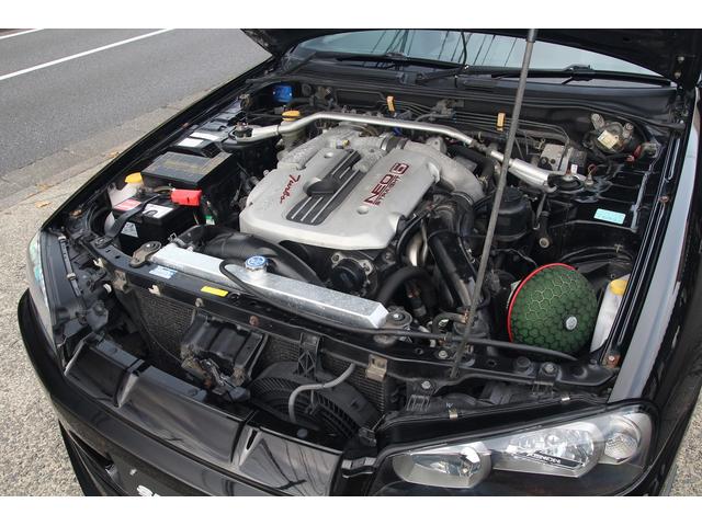 スカイライン 25GTターボ 純正5速 新品18インチセット イーストベアーエアロ付き(13枚目)