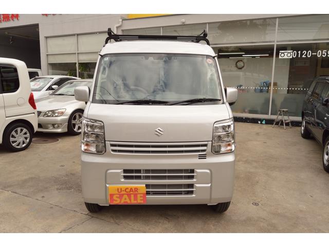 エブリイ ＰＣ　ワンオーナー　スズキセーフティサポート　純正ナビＴＶ地デジフルセグ　バックカメラ　純正前後ドライブレコーダー　純正ルーフキャリア　室内サイドバー　ドアバイザー　ＬＥＤライト　ＥＴＣ　キーレスエントリ（2枚目）