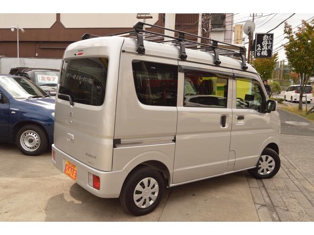 エブリイ ＰＣ　ワンオーナー　スズキセーフティサポート　純正ナビＴＶ地デジフルセグ　バックカメラ　純正前後ドライブレコーダー　純正ルーフキャリア　室内サイドバー　ドアバイザー　ＬＥＤライト　ＥＴＣ　キーレスエントリ（8枚目）