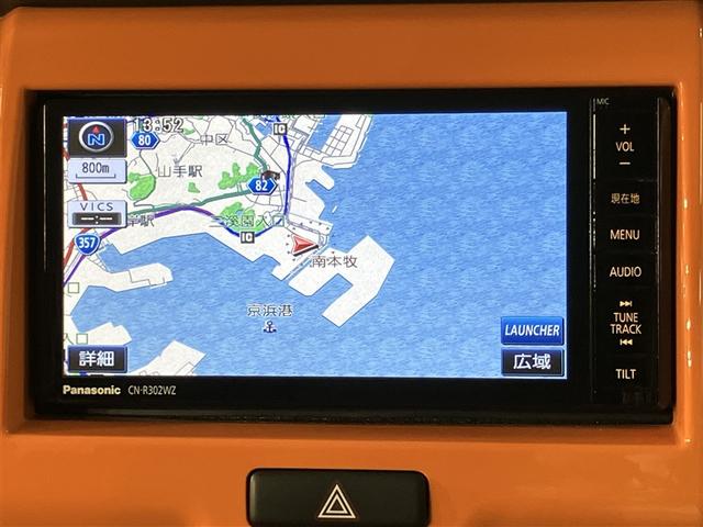 ハスラー Ｇ　レーダーサポート　アイドリングＳＴ　１オーナ　ＡＵＸ接続可　プッシュスタートスマートキー　整備点検記録簿　ＬＥＤライト　ナビＴＶ　盗難警報装置　ダブルエアバック　パワーウィンドゥ　ＥＴＣ付き　ベンチＳ（6枚目）
