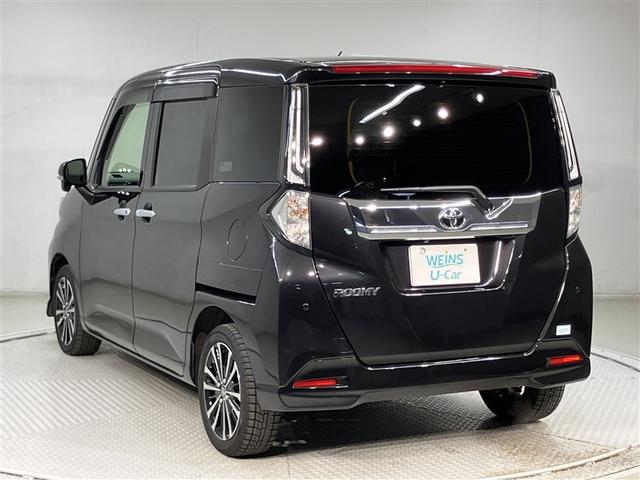 ルーミー カスタムG-T 助手席エアバック 両側オートスライドドア スマートキープッシュスタート LEDライト 1オーナー 横滑り防止機能 クルコン 点検記録簿 ETC付 アルミホイール キーレス DVD ナビ&TV ABS(4枚目)