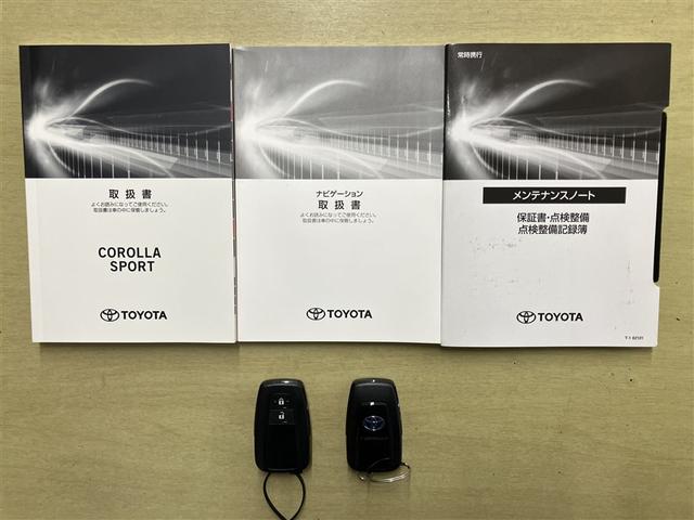 カローラスポーツ ハイブリッドG スタイルパッケージ 衝突軽減ブレーキ LEDライト エアコン スマキー 横滑り防止装置 エアバッグ 盗難防止システム アルミホイール ワンオーナー ナビ バックカメラ ドラレコ ETC パワステ キーレス 記録簿 ABS(20枚目)