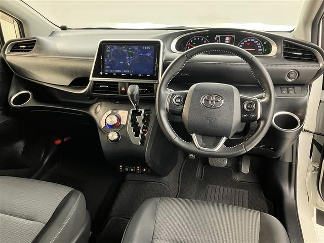 シエンタ G セーフティーエディションII 誤発進抑制装置 両側パワースライドドア DVD 横滑り防止装置 ETC車載器 オートエアコン フルセグTV 盗難防止システム ABS ウォークスルー キーレスエントリー ナビ&TV メモリ-ナビ PS(5枚目)