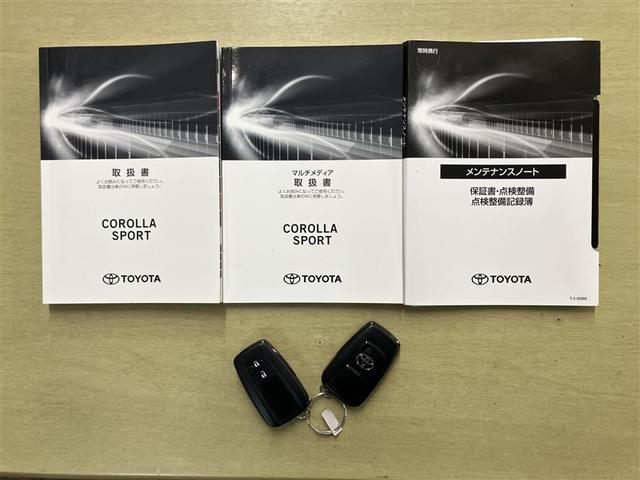 カローラスポーツ G X アルミホイール DVD再生可 スマキー ETC車載器 1オーナー オートクルーズコントロール 盗難防止 サイドエアバッグ キーレス オートエアコン ABS エアバッグ パワーウインドウ 横滑り防止(20枚目)